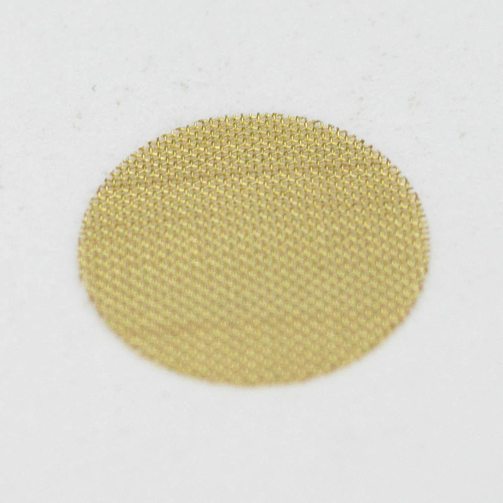 12.7mm - Gold Flat Metal Screens (25-Pack)